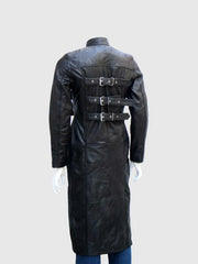 Gothic Leather Trench Coat The Leather Fit