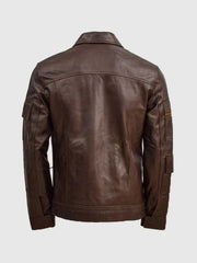 Classic Brown Leather Jacket The Leather Fit