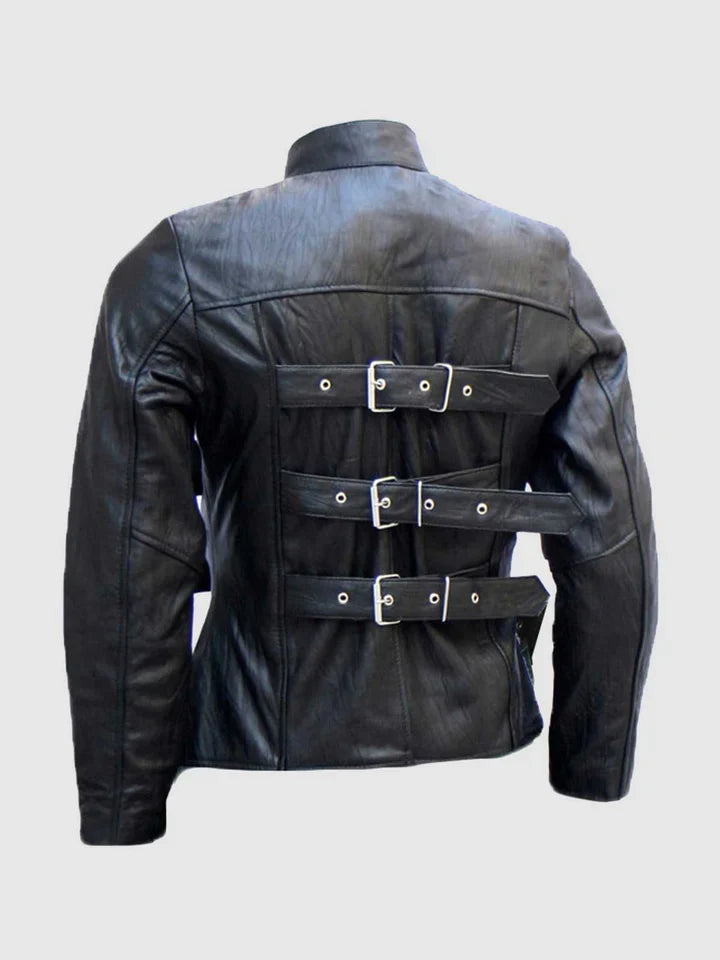 Belted Leather Trench Jacket The Leather Fit