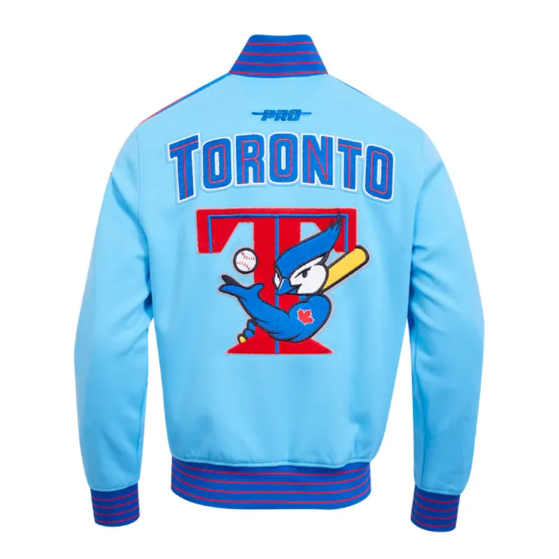 Toronto Blue Jackets Logo Game Day Uni Blue Jacket The Leather Fit