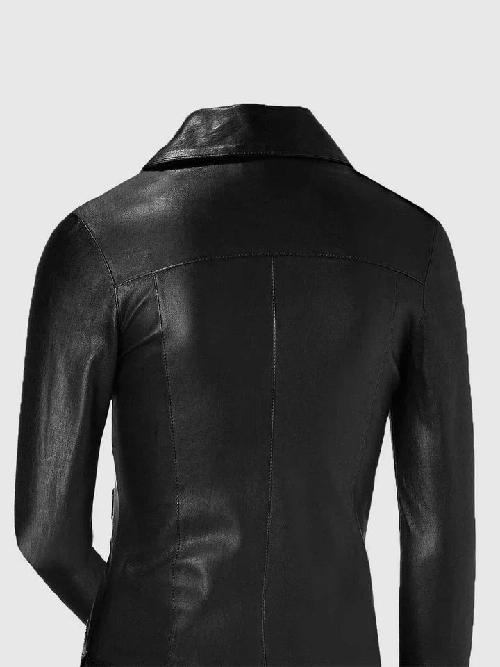 Classic Leather Zipper Jacket The Leather Fit