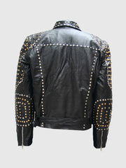 Leather Jacket With Studs The Leather Fit