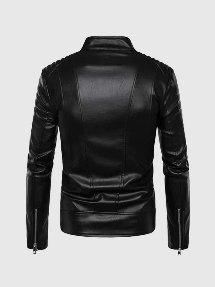 Cafe Racer Black Jacket The Leather Fit