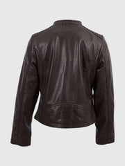 Classic Brown Leather Jacket The Leather Fit