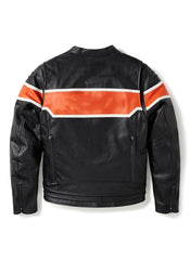 Men's Trenton Leather Riding Jacket The Leather Fit