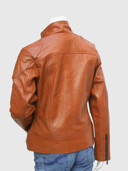 Vintage Tan Leather Jacket The Leather Fit