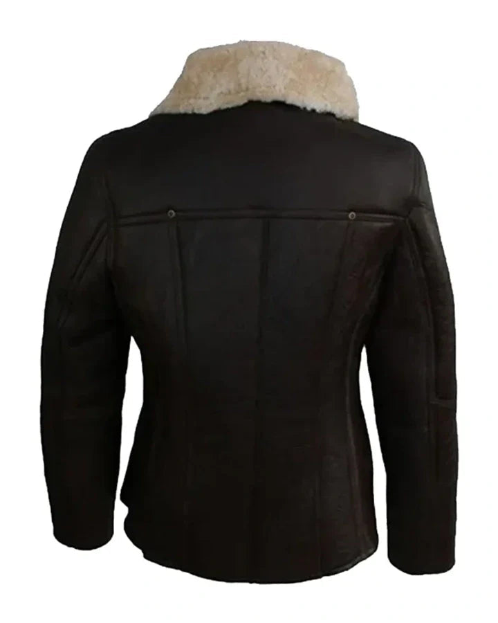 Women's leather shearling jacket collection The Leather Fit