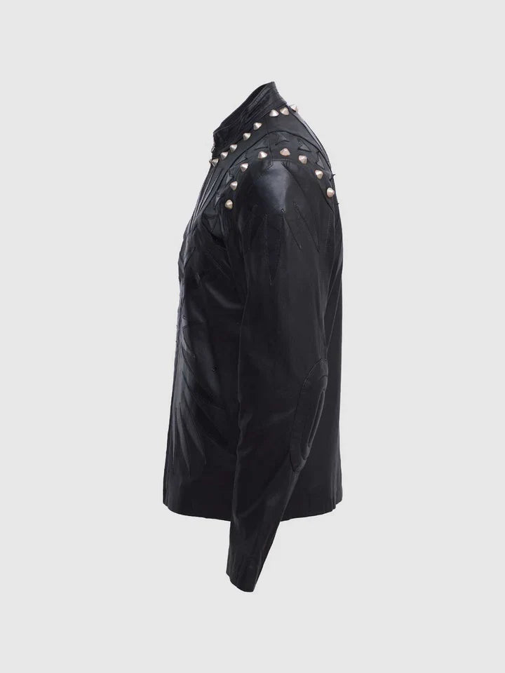Studded Leather Jacket The Leather Fit