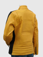 Yellow Motorcycle Jacket The Leather Fit
