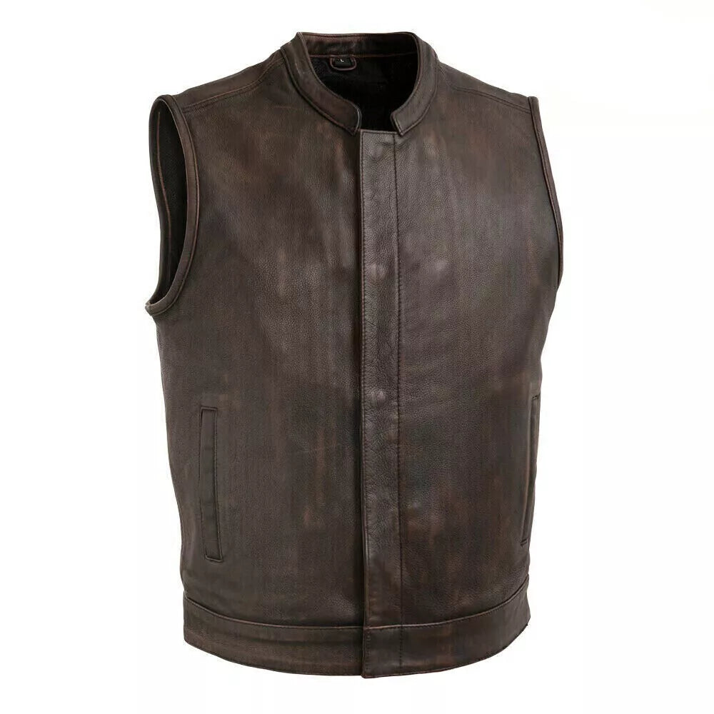 The Leather Fits Luxury Leather Vest – Modern Streetwear Meets Classic Craft The Leather Fit
