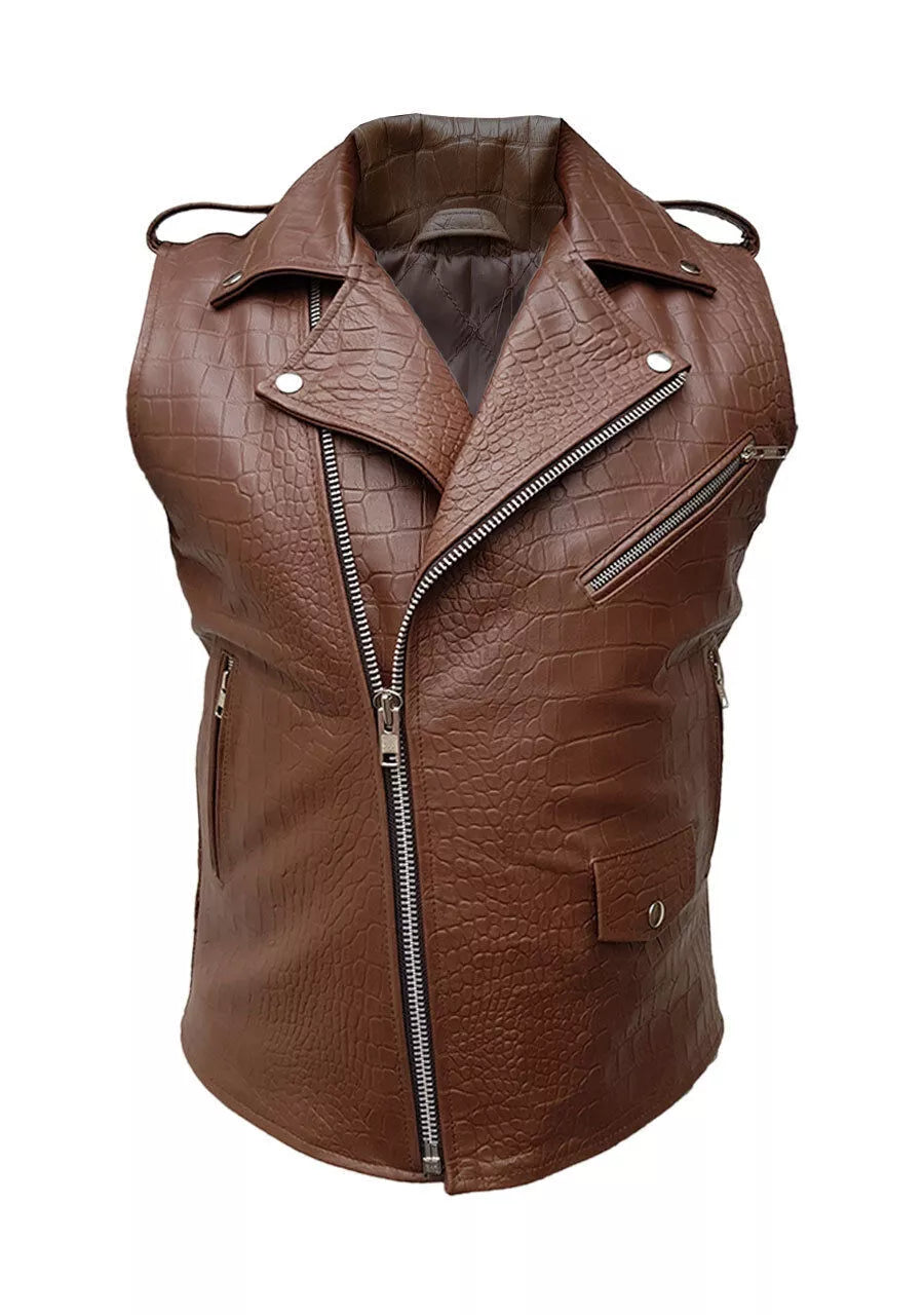 Club Style Motorcycle Vest | The Leather Fits The Leather Fit
