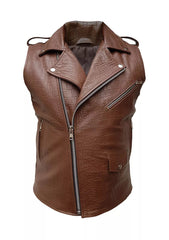 Club Style Motorcycle Vest | The Leather Fits The Leather Fit
