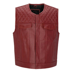 Custom Fit Leather Biker Vest | The Leather Fits The Leather Fit