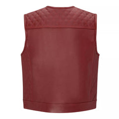 Custom Fit Leather Biker Vest | The Leather Fits The Leather Fit