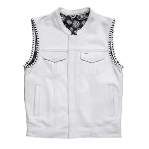Urban Street Style Leather Vest | The Leather Fits The Leather Fit