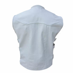 Western Cowboy Leather Vest | The Leather Fits The Leather Fit
