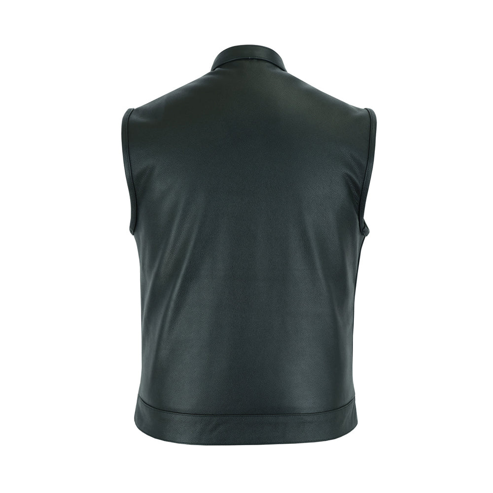 Premium Quality Men’s Leather Vest The Leather Fit