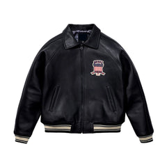 MENS BLACK LEATHER ICON JACKET The Leather Fit