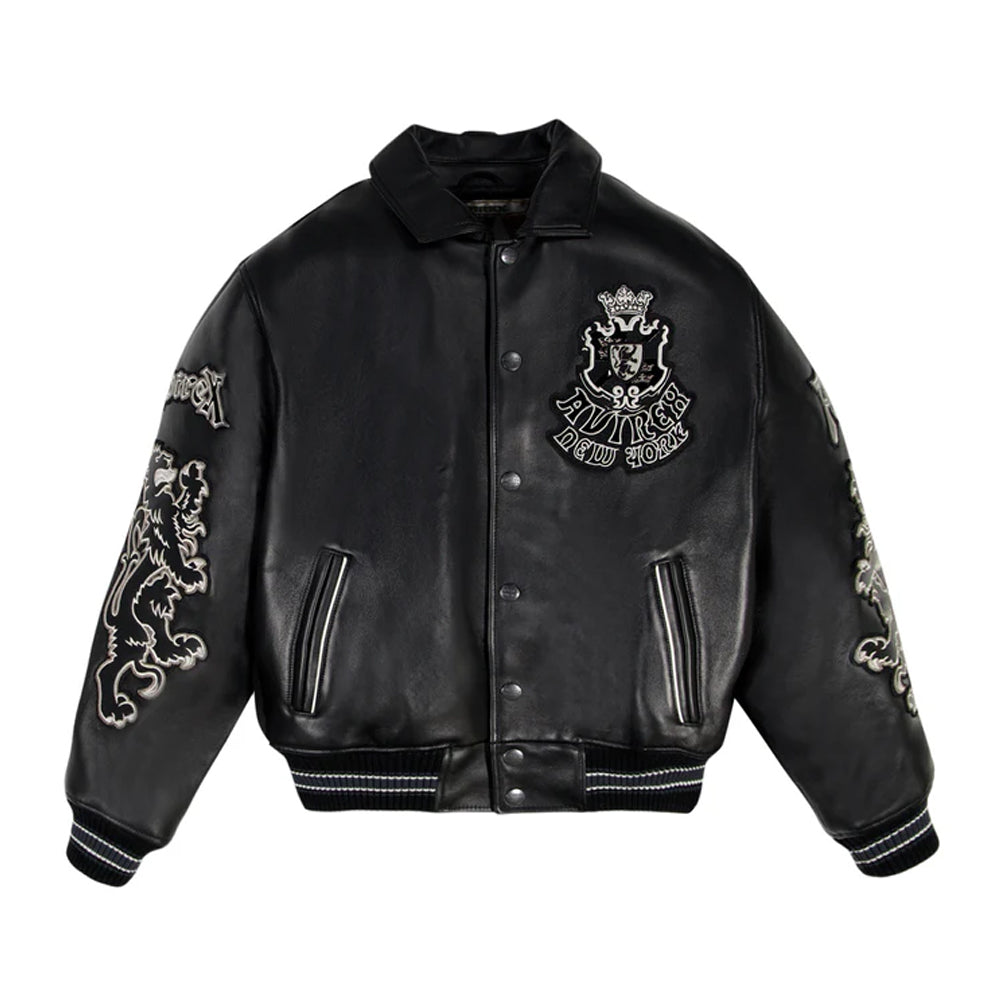 MENS CLASSIC BLACK GUTHAM LEATHER ICON JACKET The Leather Fit