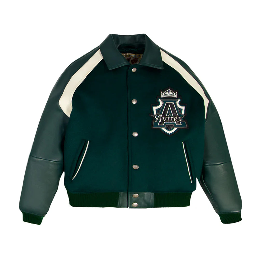 MENS GREEN ICON JACKET The Leather Fit
