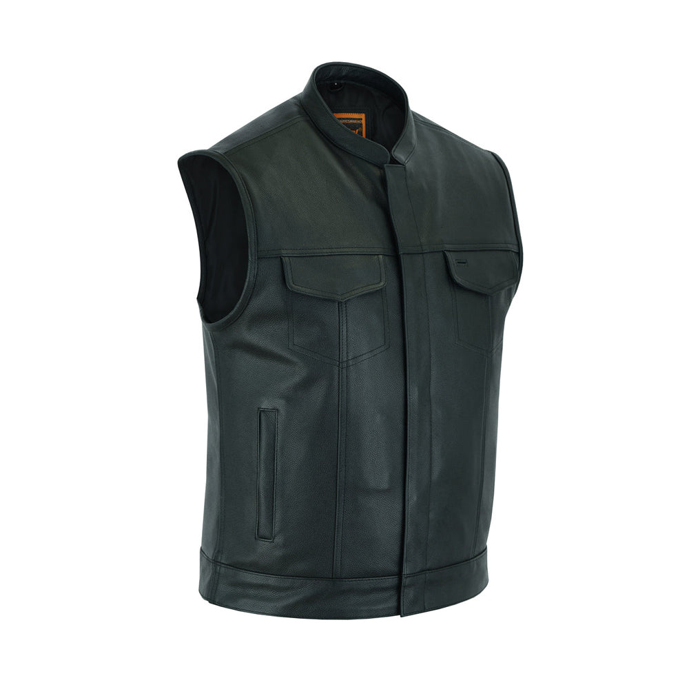 Premium Quality Men’s Leather Vest The Leather Fit