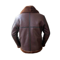 Men’s Coffman Shearling Leather Jacket The Leather Fit