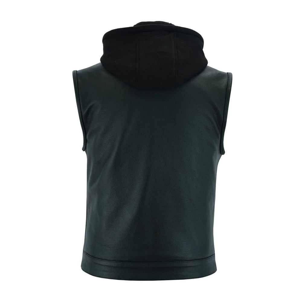 Men’s Touring Leather Riding Vest The Leather Fit