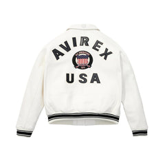 MENS WHITE ICON JACKET The Leather Fit