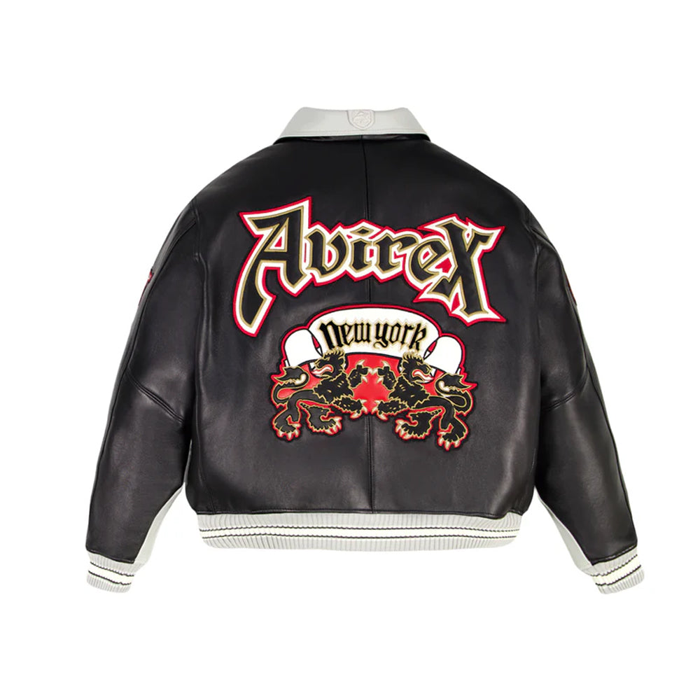 MENS CLASSIC WIHTE LEATHER ICON JACKET The Leather Fit