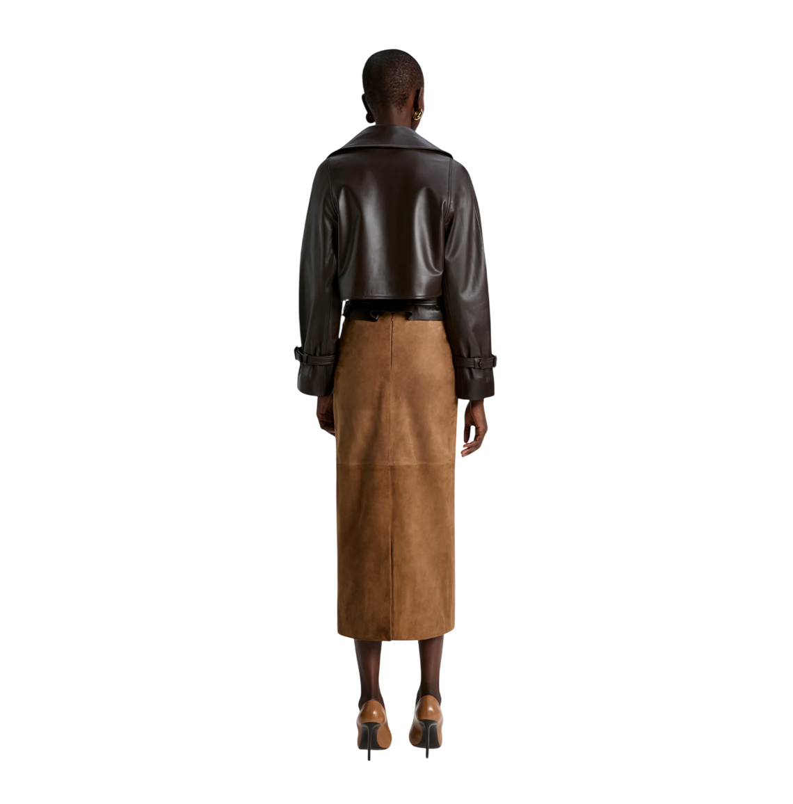 Hatti Cropped Leather Jacket for Women | Genuine Leather - The Leather Fit