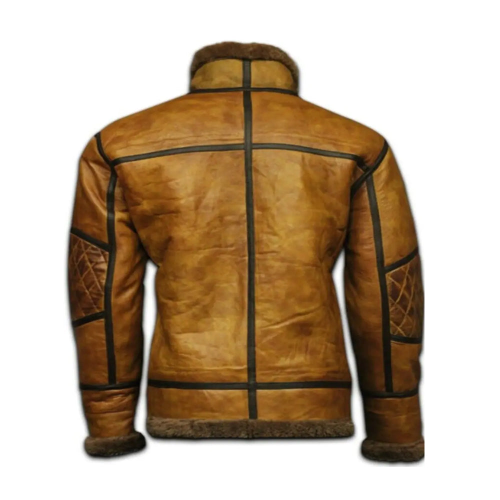 RAF B10 Aviator Leather Jacket The Leather Fit